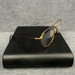 Rodenstock R2453 Eyeglasses Gold Tortoise Aviator Frame Italy Screwless Hinge
